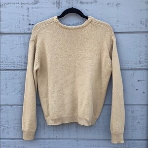Tan pullover Brandy Melville sweater